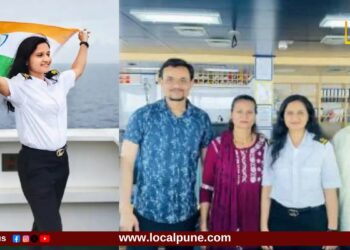 कौतुकास्पद! लेकीच्या शिक्षणासाठी आई-वडिलांनी विकली शेतजमीन; इंदापूरच्या सिमरन थोरातने मर्चंट नेव्हीत मिळवला ‘हा’ बहुमान