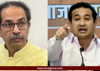 ”हे’ उद्धव ठाकरेंनी दोन्ही मुलांच्या डोक्यावर हात ठेवून सांगावे’- नितेश राणे
