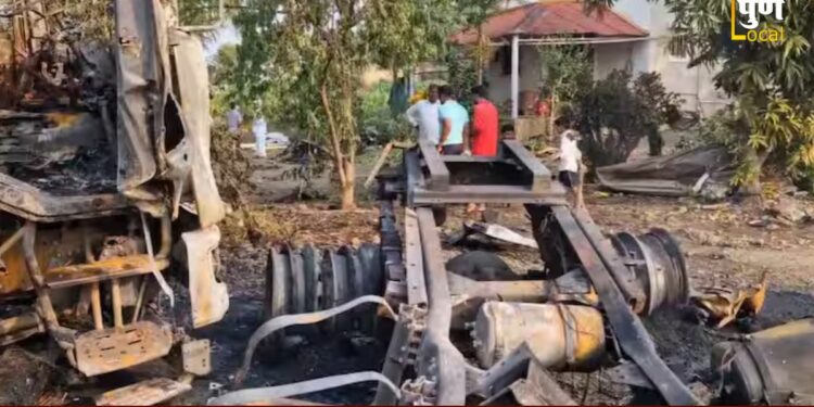 Pune News : धक्कादायक! पुण्यात गॅस चोरी करताना झाला मोठा स्फोट अन्…