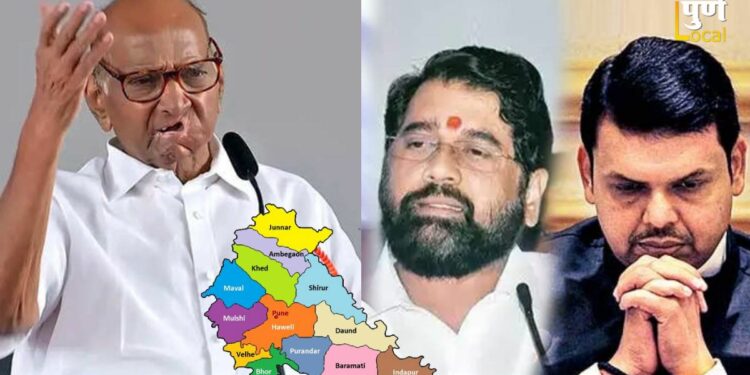 पुणे जिल्ह्यात महाविकास-महायुतीमध्ये टाय; प्रत्येकी 2 जागांवर उमेदवार विजयी