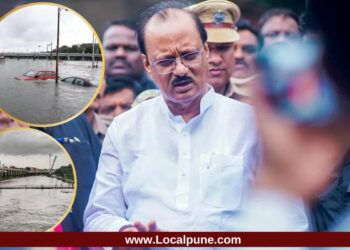 पुण्यातील हजारो नागरिकांचा संसार पाण्यात; अजित पवारांनी दिलं ‘हे’ आश्वासन