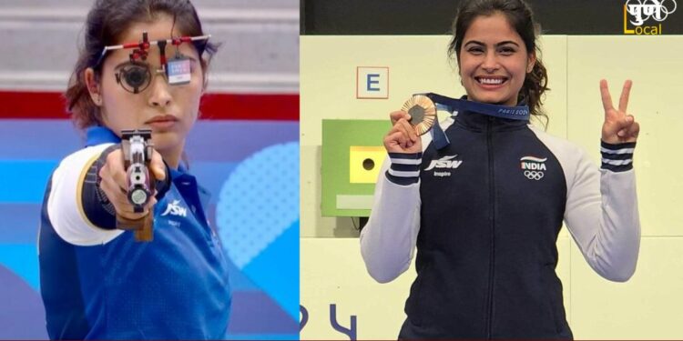 Manu Bhaker: ‘मनू’ने जिंकलं भारतीयांचं मन; कांस्यपदक मिळवून देत बनली भारताची पहिली महिला नेमबाज