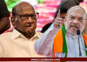 शरद पवार म्हणजे ‘भ्रष्टाचाऱ्यांचे म्होरके…’ अमित शहांची सडकून टीका