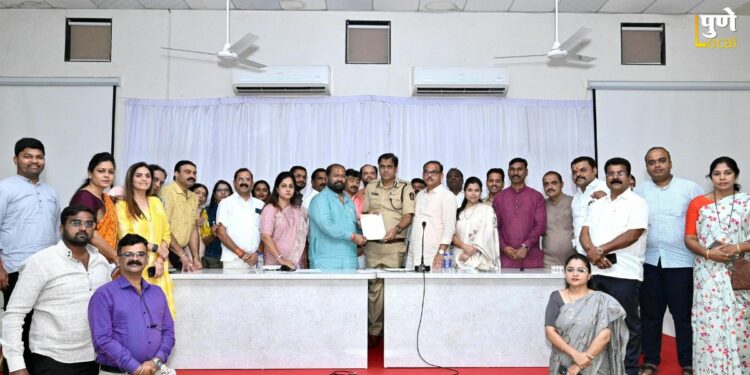 भाजपचे कार्यकर्ते करणार वाहतूक पोलिसांना मदत; शहराध्यक्ष धीरज घाटेंची माहिती