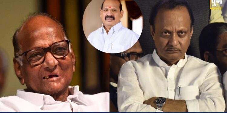 Sharad Pawar And Vilas Lande