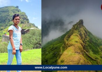 राजगडच्या बालेकिल्ल्यावर फोटो काढताना पाय घसरला अन् थेट ४०० फूट दरीत कोसळली, विवाहितेचा मृत्यू