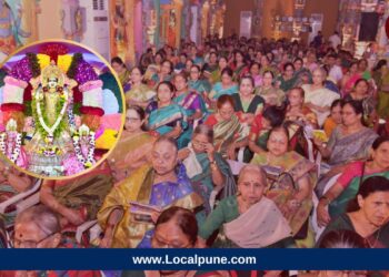 लक्ष्मी माता मंदिरात ५००हून अधिक महिलांनी केलं श्री सूक्त आणि सहस्त्र विष्णुनामाचे सामूहिक पठण