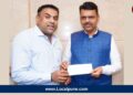 शेतकऱ्यांचे अश्रू पुसण्यासाठी सनी निम्हण यांच्याकडून ५ लाखांची मदत