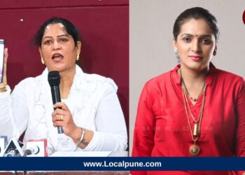 मारहाणीचा आरोप करणाऱ्या खंडाळकरांना रुपाली पाटलांनी पाठवली नोटीस, १० कोटींची अब्रुनुकसानी दावा