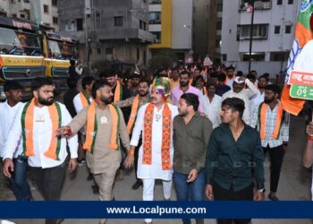 लहू बालवडकरांचा गाव भेट दौरा, नागरिकांचा उत्स्फूर्त प्रतिसाद! प्रभाग ९च्या विकासावर संवाद