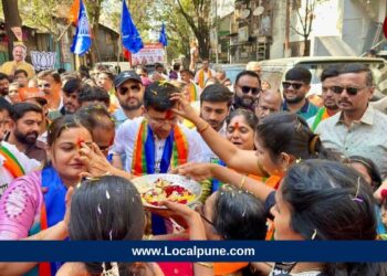प्रभाग २४ मध्ये भाजपाच्या प्रचार झंझावात; मंगळवार पेठेत हजारो नागरिकांची उपस्थिती