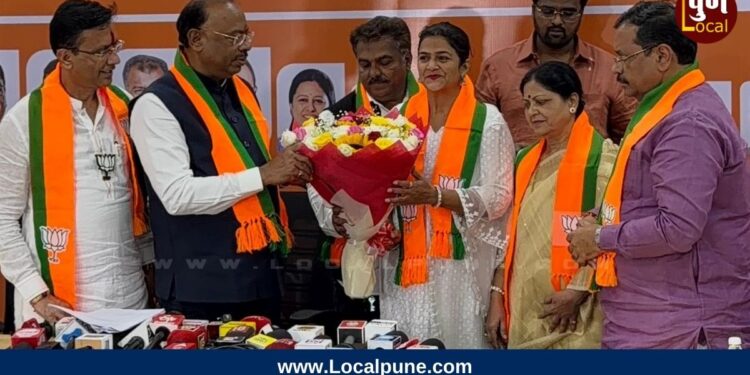 प्रभाग 24 मध्ये राष्ट्रवादीच्या नेत्यांचा भाजप प्रवेश, बिडकरांना वाढता पाठिंबा तर भाजपला बळ