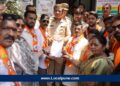 “नराधमांना आता खैर नाही!” प्रमोद नाना भानगिरे यांच्या नेतृत्वाखाली शिवसैनिकांचा एल्गार