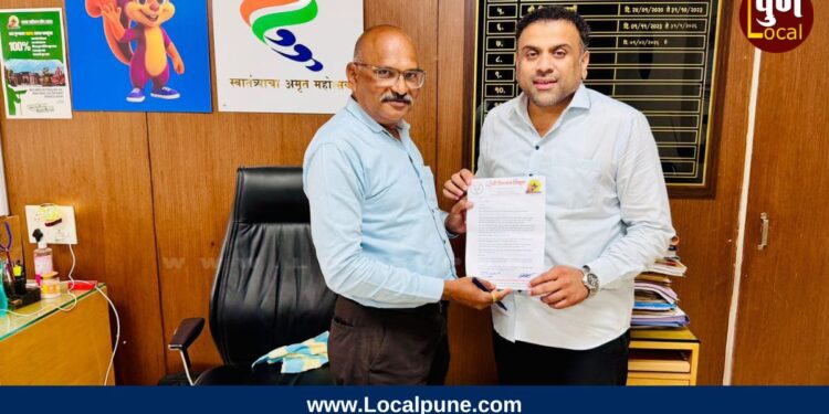विद्यार्थ्यांच्या सुरक्षेसाठी सनी निम्हण यांचा पुढाकार; शाळांजवळील चौकांच्या सर्वंकष विकासाची मागणी